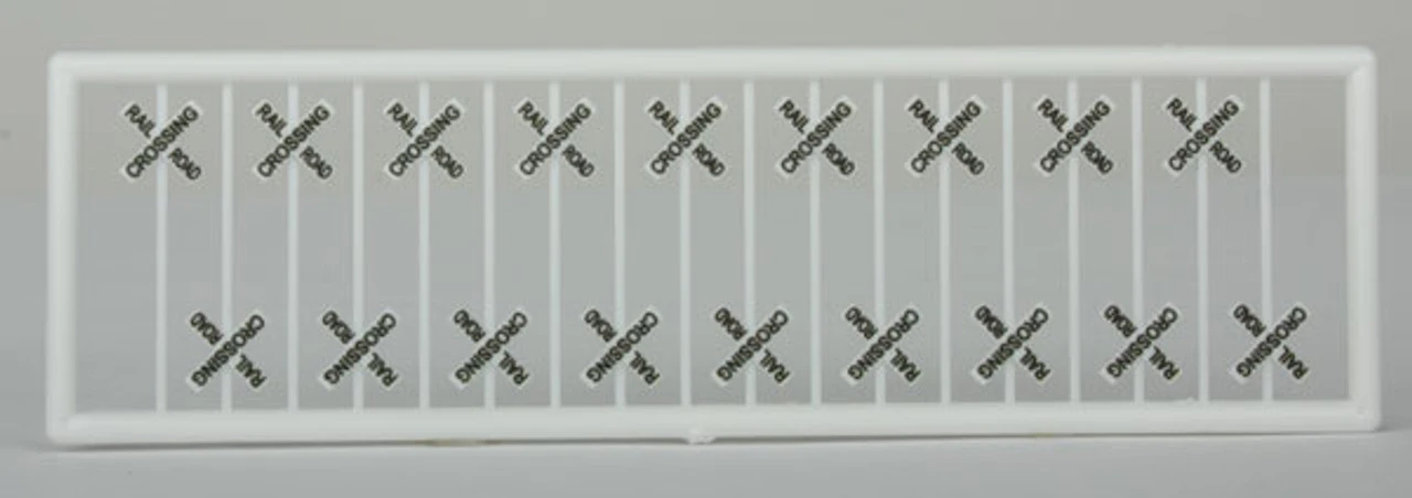 Tichy Train Group 2622 - Classic RR Crossing Crossbucks 18 Pcs) - N Scale