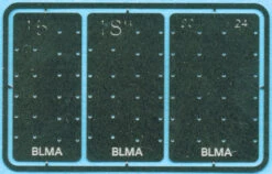 BLMA #57 - Grab Iron Drill Template - N Scale