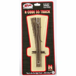 Atlas 2050 - Code 55 #5 Turnout - Left - N Scale