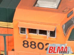 BLMA #16 - Modern EMD Cab Sunshades (4 Pc) - N Scale
