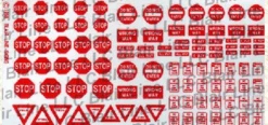 Blair Line 003 - Regulatory Signs No. 2 - N Scale