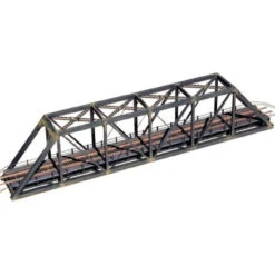 Central Valley 1820 - 150ft Pratt Truss Bridge W/ Walkways - N Scale