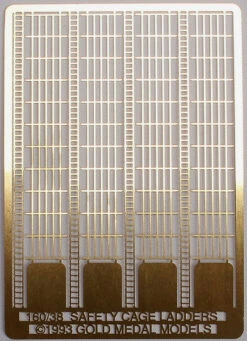 Gold Medal Models 160-38 - Safety Cage Ladders- N Scale