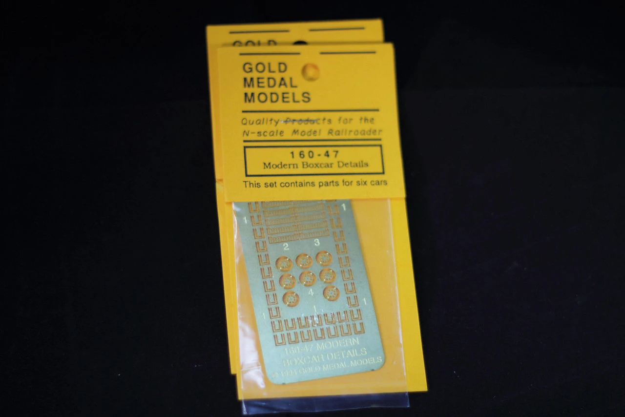 Gold Medal Models 160-47 - Modern Box Car Detail Set - N Scale