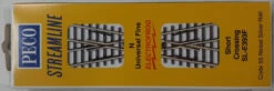PECO SL-E393F - Code 55 Short Crossing (Electrofrog) - N Scale