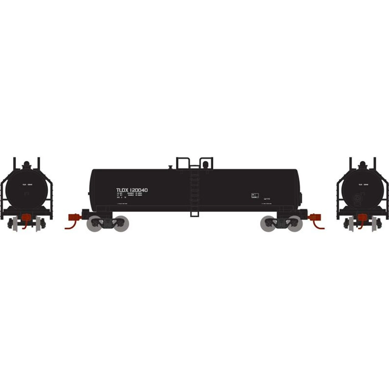 Athearn 13731 - RTC 20,900 Gallon Tank GE Rail Services (TLDX) 120040 - N Scale