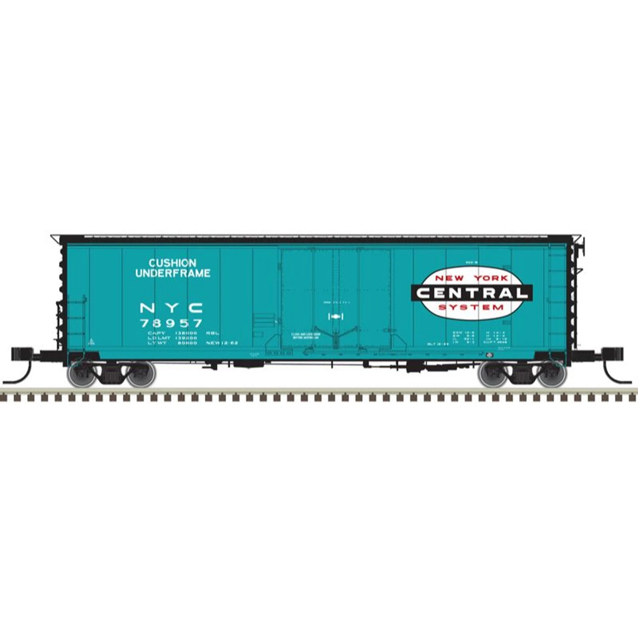Atlas 50005696 - GA 50' RBL Box Car New York Central (NYC) 78978 - N Scale
