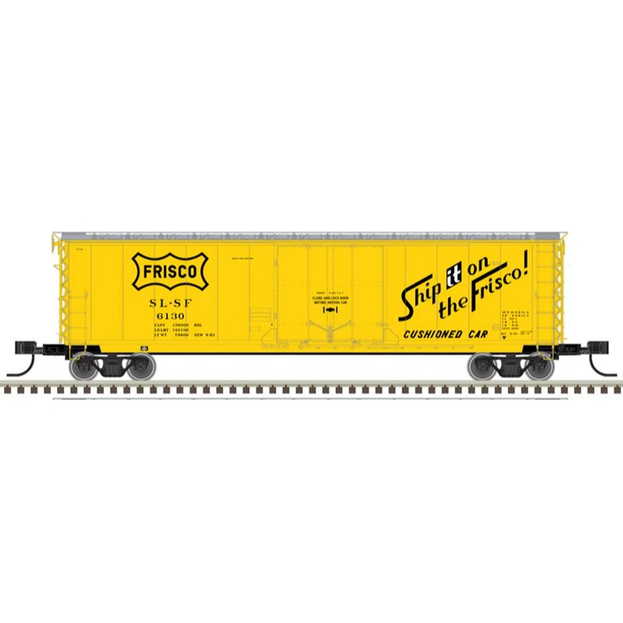 Atlas 50005705 - GA 50' RBL Box Car St Louis - San Francisco (SLSF) 6126 - N Scale