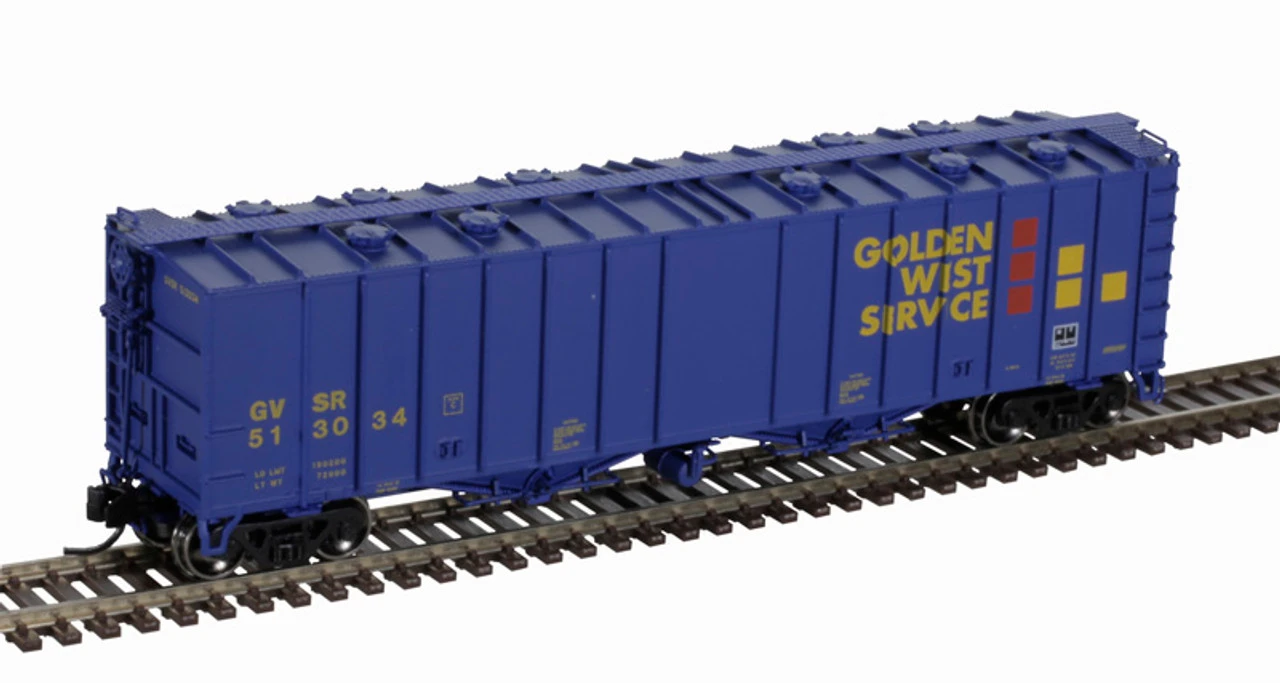 Atlas 50005818 - 4180 Airslide Covered Hopper Golden West Service (GVSR) 513050 - N Scale