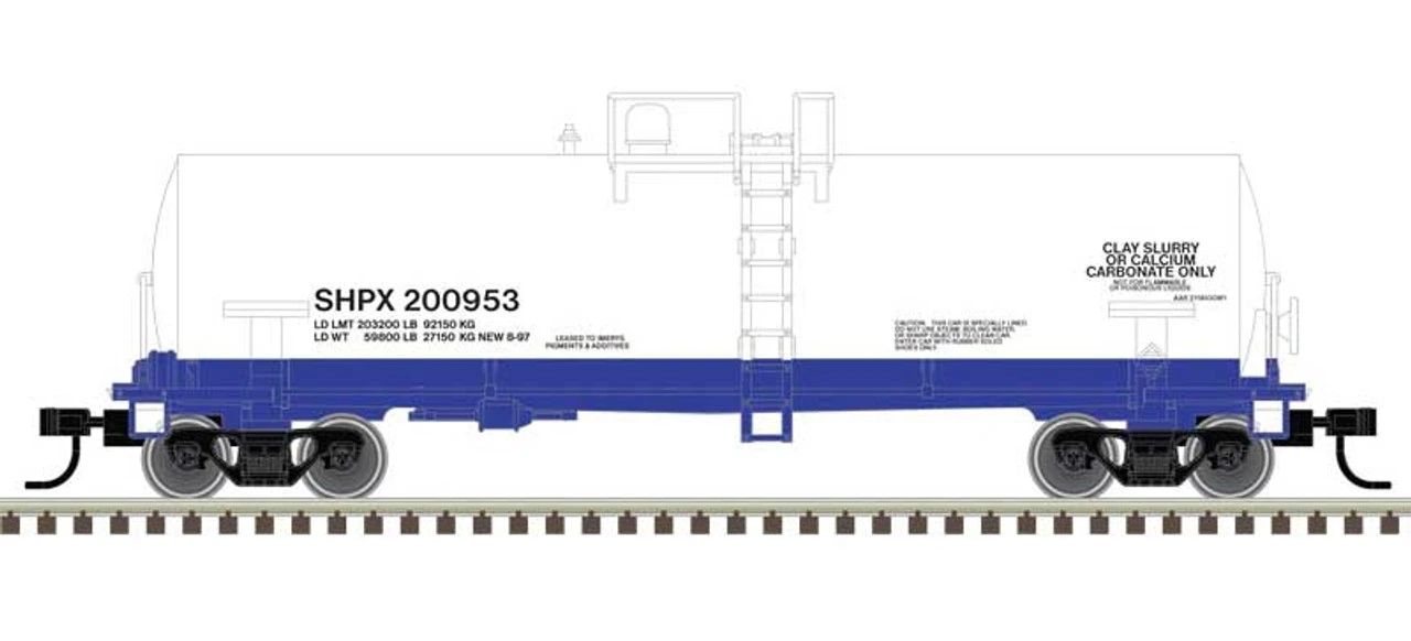 Atlas 50006159 - ACF 14,000-Gallon Kaolin Tank Car Georgia Kaolin (SHPX) 200967 - N Scale