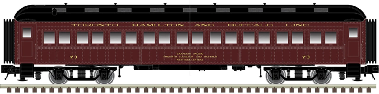 Atlas 50006247 - 60' Passenger Car Toronto Hamilton Buffalo (THB) 76 - N Scale