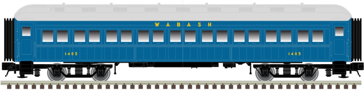 Atlas 50006249 - 60' Passenger Car Wabash (WAB) 1401 - N Scale