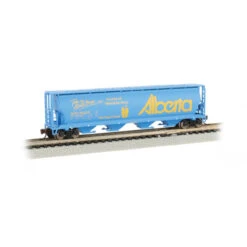 Bachmann 19158 - 4-Bay Clyindrical Grain Hopper - Vermillion River ALNX 396329 - N Scale