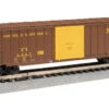 Bachmann 19668 - ACF 50'6" Outside-Braced Sliding-Door Boxcar Norfolk Southern (NS) 2227 - N Scale