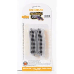 Bachmann 44822 - EZ Track 12.5" Radius 1/2 Curve 6pc - N Scale