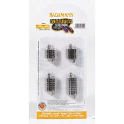 Bachmann 44899 - EZ Track Assorted Short Connecting Sections 8pc - N Scale