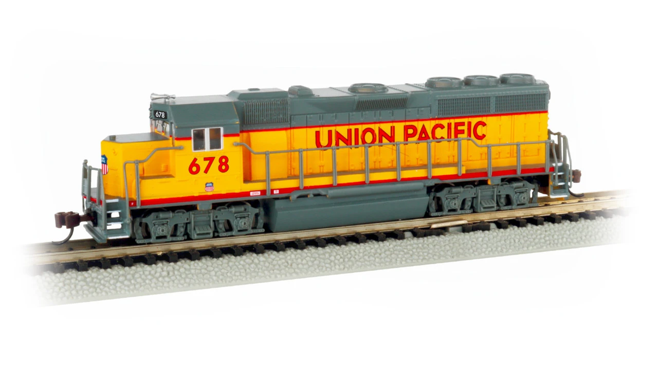 Bachmann 66357 - EMD GP40 W/ Econami™ DCC & Sound Union Pacific (UP) 678 - N Scale