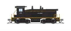 Broadway Limited 7527 - EMD SW7 W/ Paragon4 Sound/DC/DCC US Army (USAX) 2034 - N Scale