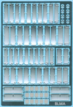BLMA #101 - Diesel Locomotive Hood Doors - N Scale