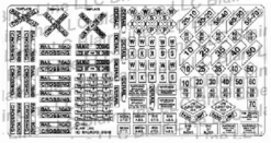 Blair Line 001 - Highway Railroad Signs - N Scale