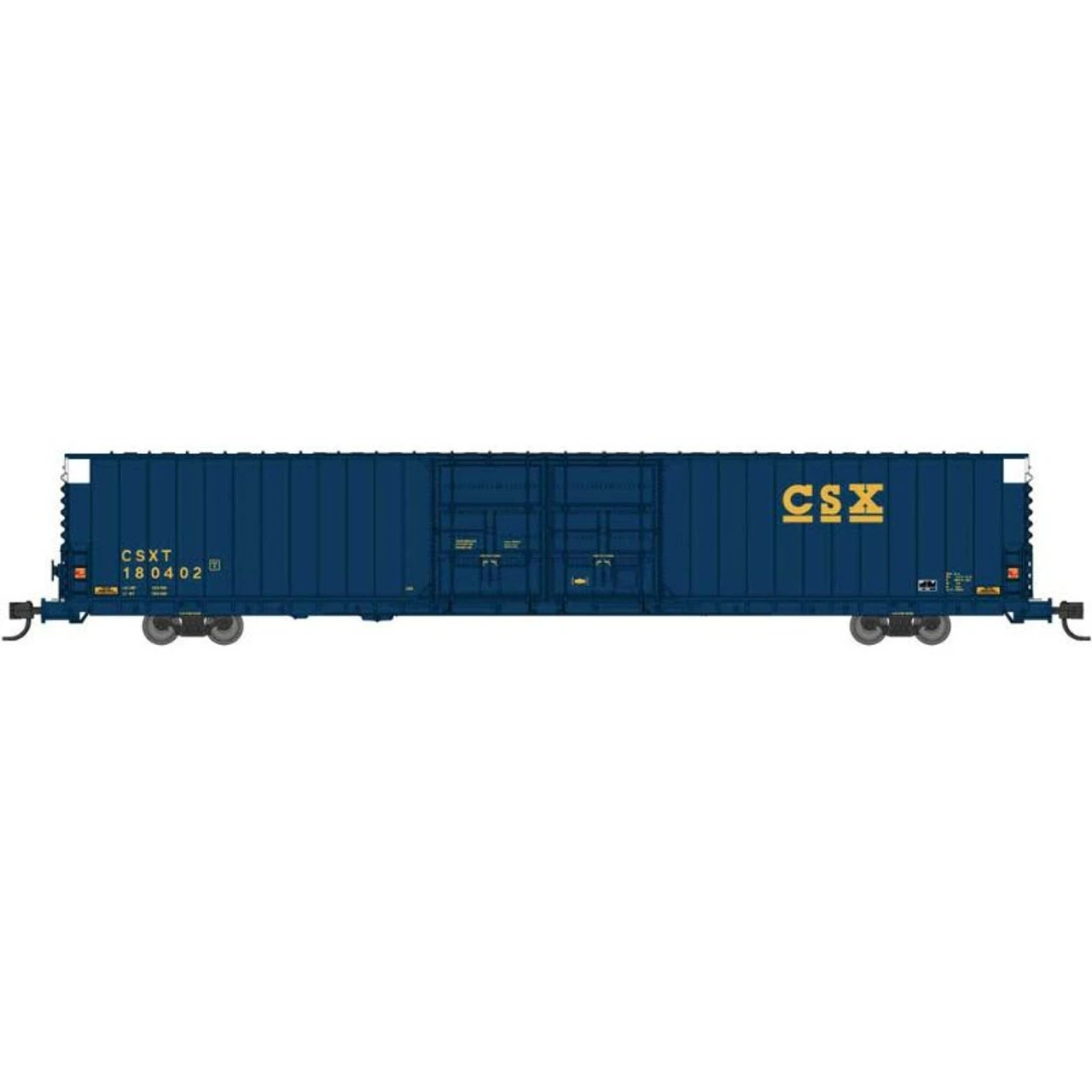 Bluford Shops 86621 - PS 86' Auto Parts Double Door Boxcar CSX (CSXT) 180405 - N Scale