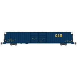 Bluford Shops 86627 - PS 86' Auto Parts Double Door Boxcar CSX (CSXT) 180429 - N Scale