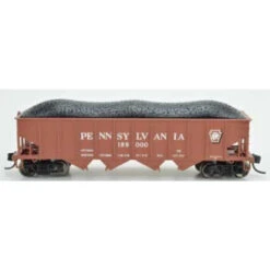 Bowser 38119 - H21 4-Bay Coal Hopper Pennsylvania (PRR) 189000 - N Scale
