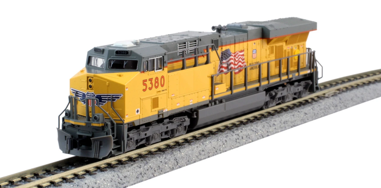 Kato 176-8954-S - GE ES44AC W/ LokSound 5 Sound & DCC Union Pacific (UP) 5400 - N Scale
