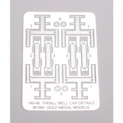 Gold Medal Models 160-46 - Walthers Thrall Stand-Alone Well Car Details