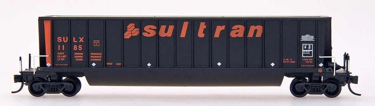 InterMountain 67103-38 - Bathtub Coal Gondola Sultran (SULX) 1115 - N Scale