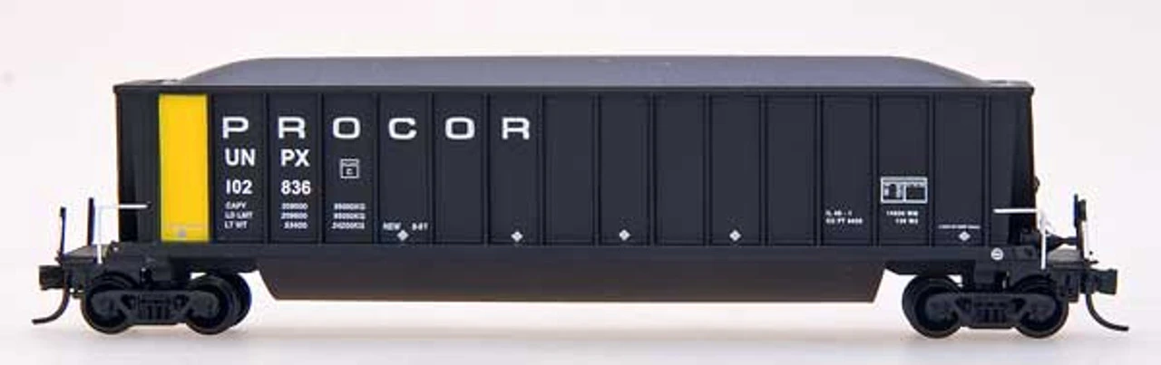 InterMountain 67104-34 - Bathtub Coal Gondola Procor (UNPX) 102787 - N Scale