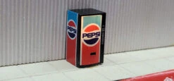 JL Innovative 654 - Modern Pepsi Machine - Lighted - N Scale