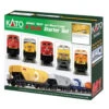 Kato 106-0024 - GE ES44AC "Gevo" And Mixed Freight Starter Set BNSF Railway (BNSF) - N Scale