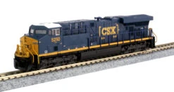 Kato 176-8949-S - GE ES44AC W/ LokSound 5 Sound & DCC CSX (CSXT) 5329 - N Scale