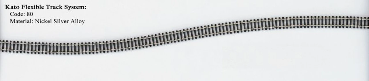 Kato 21-000 - 808mm 31.8 Inch Flex Track (10pcs) - N Scale
