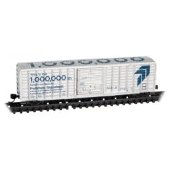Micro-Trains Line 02500246 - 50' Rib Side Box Car, Single Door W/o Roofwalk Pullman-Standard (PLCX) 31 - N Scale