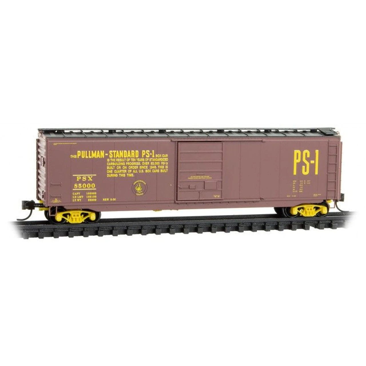 Micro-Trains Line 03100580 - 50' Standard Box Car Singl Door - Pullman Standard Pullman-Standard (PSX) 85000 - N Scale
