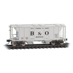 Micro-Trains Line 09500041 - PS-2 2-Bay Covered Hopper Baltimore & Ohio (B&O) 631513 - N Scale