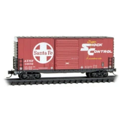 Micro-Trains Line 10100051 - 50' Hy-Cube Box Car, Single Door Atchison, Topeka And Santa Fe (ATSF) 14032 - N Scale