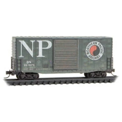 Micro-Trains Line 10144011 - 40' Hy-Cube Box Car, Single Door (Ex-NP, Car #4 BNSF Family Tree Series) Burlington Northern (BN) 281075 - N Scale