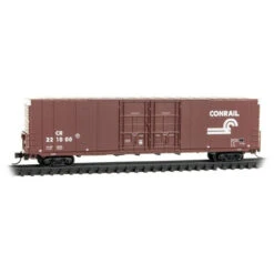 Micro-Trains Line 10200180 - 60' Box Car, Excess Height, Double Plug Doors, Rivet Side Conrail (CR) 221000 - N Scale