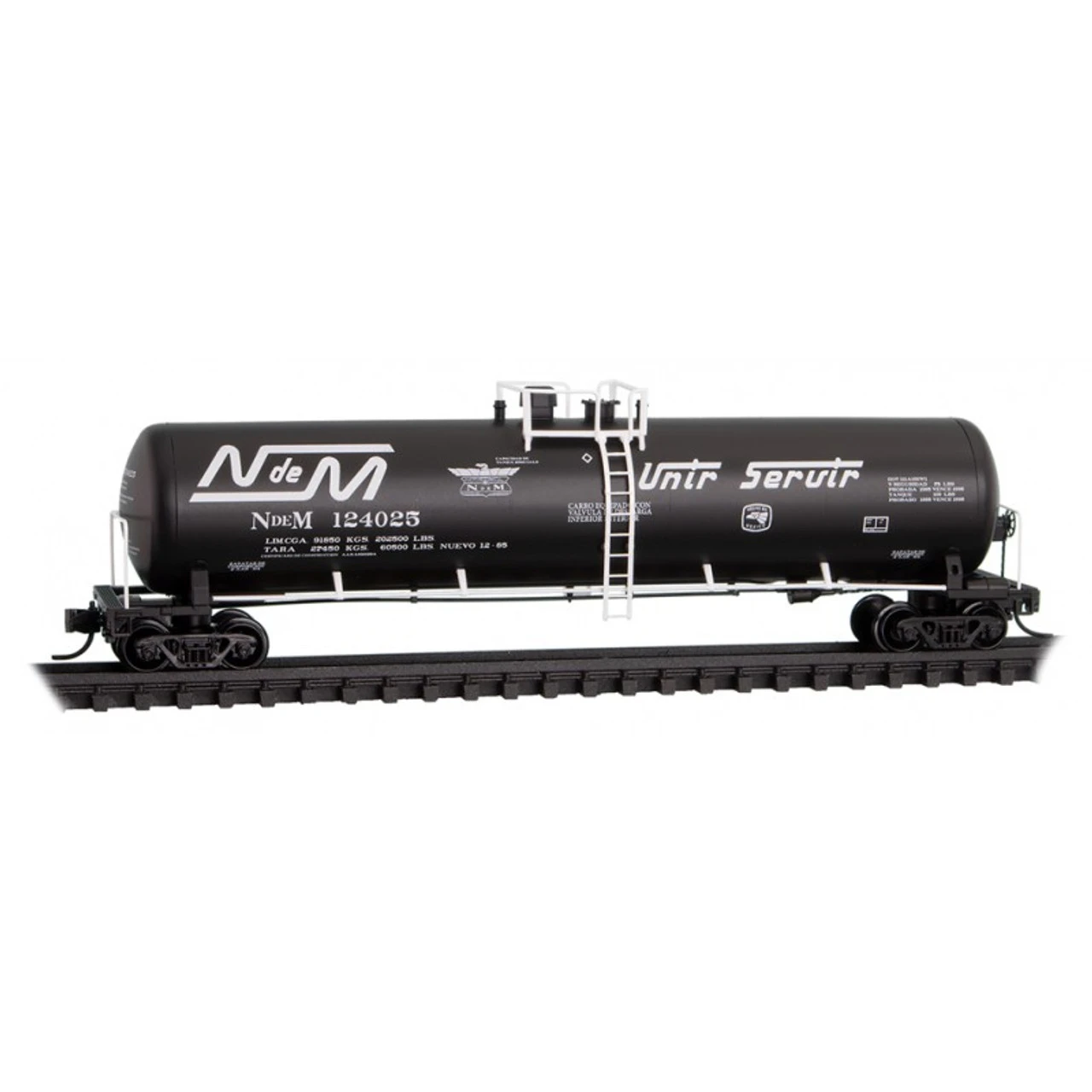 Micro-Trains Line 11000550 - 56' Tank Car National Of Mexico (NdeM) 124025 - N Scale