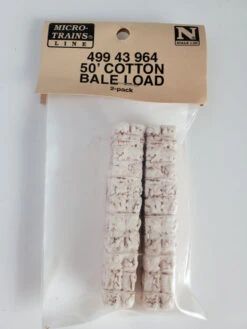 Micro-Trains Line 49943964 - 50' Cotton Bale Load 2pkg - N Scale
