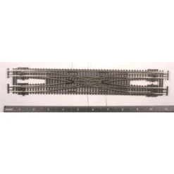 PECO SL-E383F - Code 55 Double Crossover (Electrofrog) - N Scale