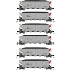 Rapido 538039 - Autoflood III Coal Hopper (6 Car Set) Xcel Energy (XCLX) - N Scale