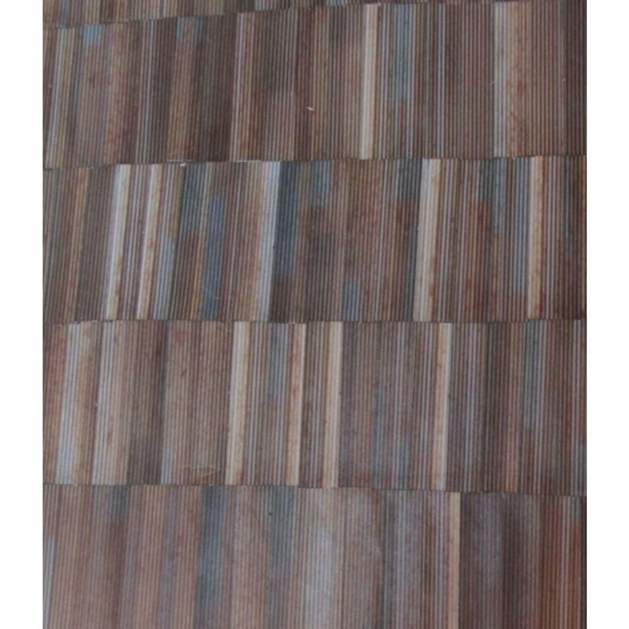 RslaserKits 3762 - Corrugated Metal Sheets - Brown - N Scale Kit