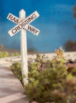 Osborn Models 3009 - Transition Crossbucks (5) - N Scale