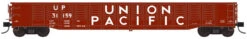 Trainworx 25207-34 - 52’6″ Corrugated Gondola Union Pacific (UP) 31348 - N Scale