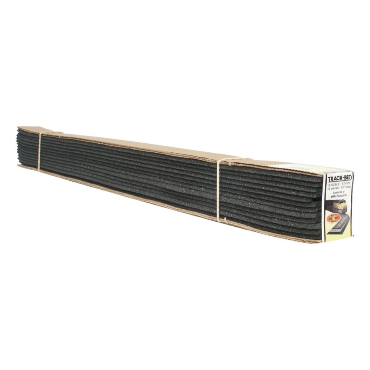 Woodland Scenics 1472 - Track-Bed™ Strips (Standard Pack) - N Scale